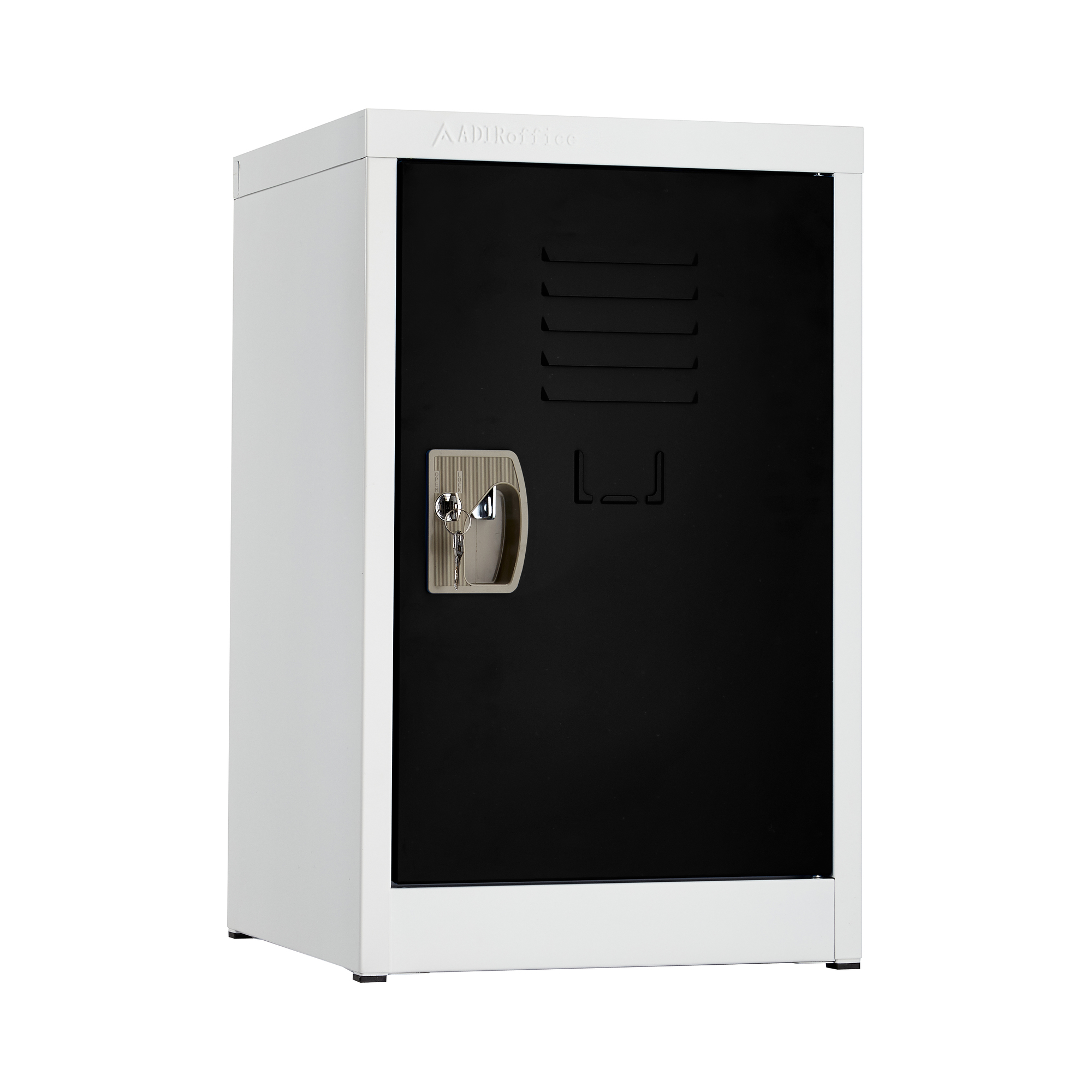 Alpine, 24ft.' Locker for Kids&nbsp;- Black 2-Pack, Height 24 in, Width 15 in, Color Black, Model# ADI629-02-BLK-PKG-2